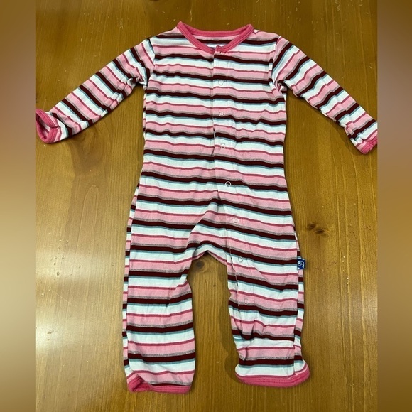 ⭐️4 for $40⭐️ Kickee Pants playsuit size 3-6M - Picture 1 of 6